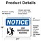 Signmission Safety Culture Sign, 24 in Width, Vinyl Decal, Rectangle OS-2PACK-NS-D-1824-L-18813 - alternate 2